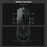 Edifier G4M Gaming Mouse | PMW3389 Sensor | RGB - Image 3