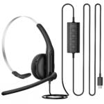Edifier CC100 Wired Headset | AI Noise Cancelling Mic | Ultra Lightweight