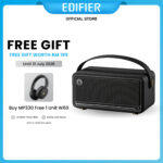 Edifier MP330 Portable Retro Bluetooth Speaker | LDAC Hi-Res Audio